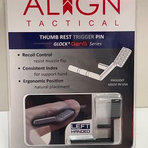 Glock Thumb Rest Trigger Pin Gen 5 Left Handed